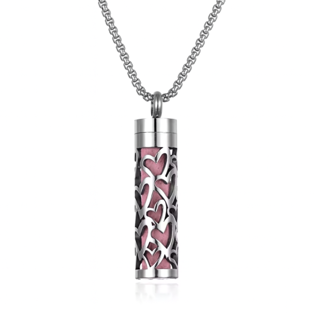 AuraLove: Collar con aroma permanente.